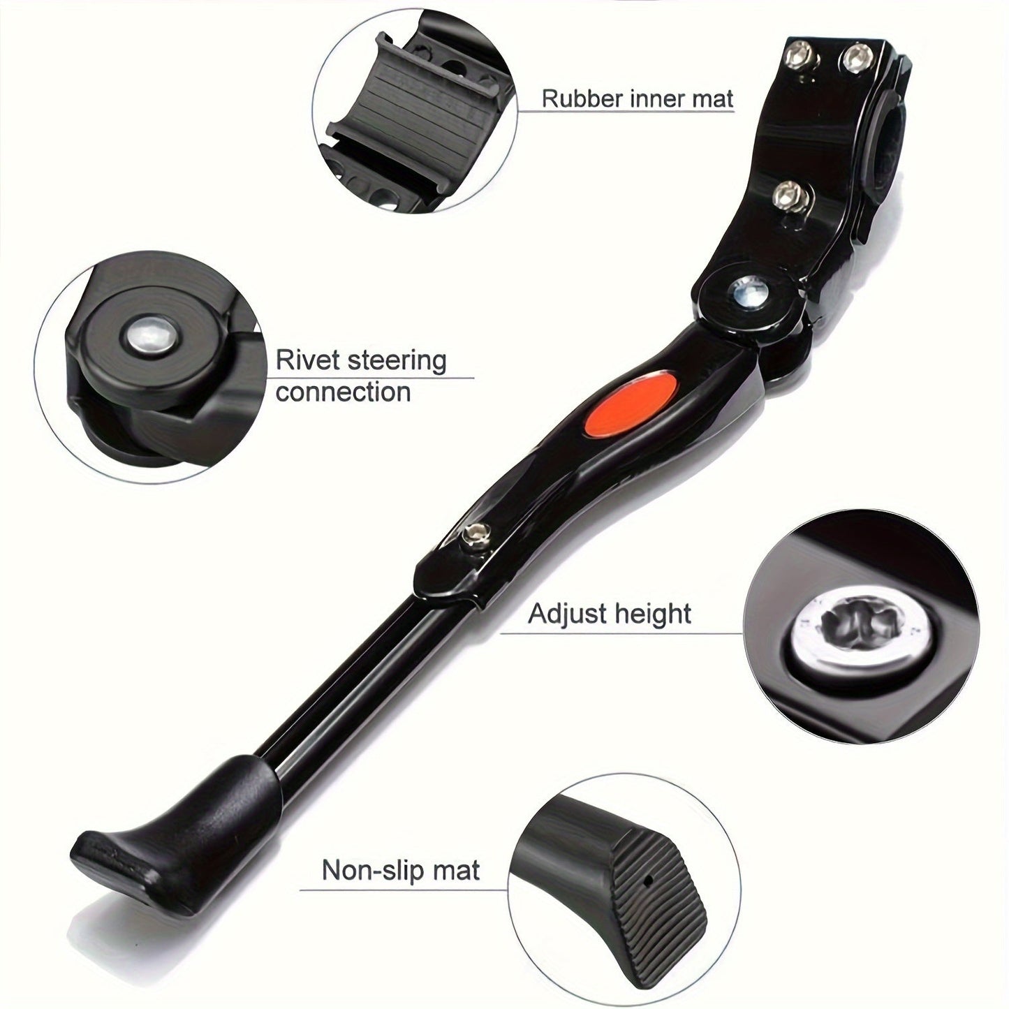 Norvo | Justerbar Sykkelstativ – Robust, Holdbart og Enkelt å Installere