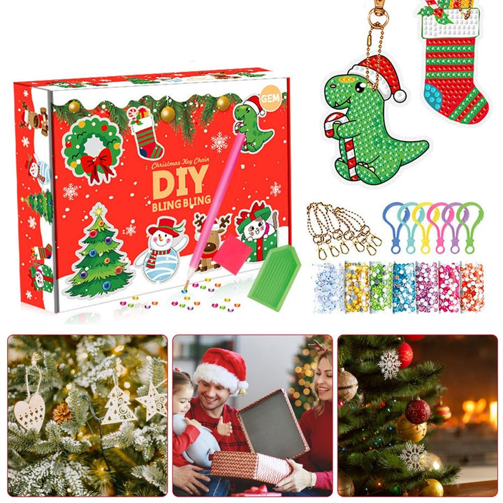 Norvo | 5D Jul DIY Diamantmalingssett