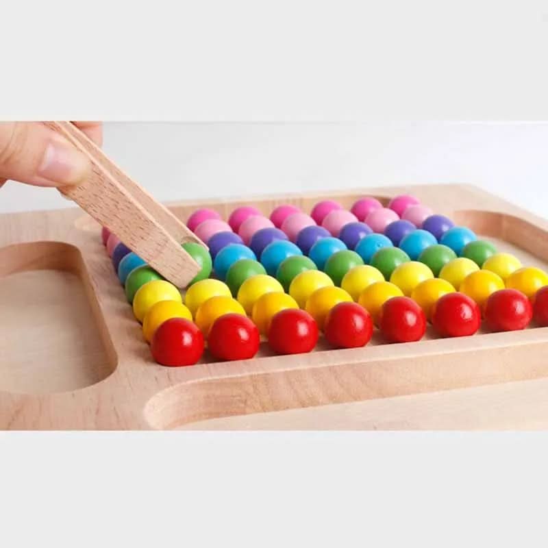 Norvo | Montessori treperle sorteringsspill for å fremme farger og telling