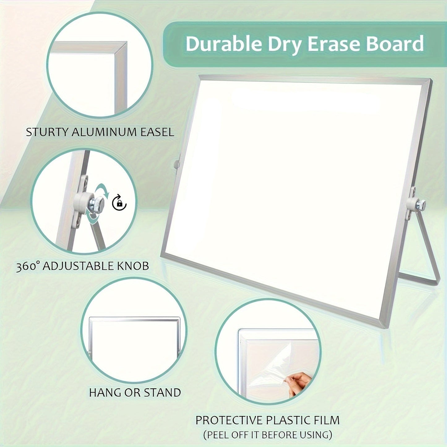 Norvo | Magnetix Whiteboard | Lag og organiser enkelt - Dobbeltsidig magnetisk tavle