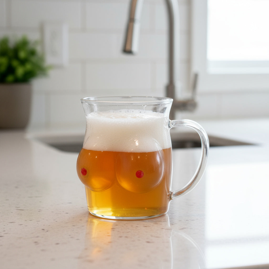 Norvo | Dobbelveggs Chesty Form Glass Morsom Kopp