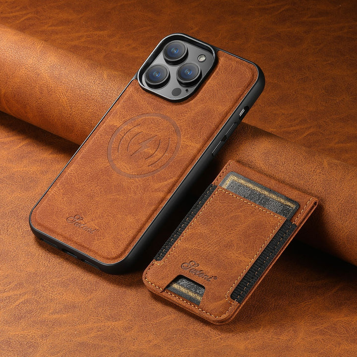 LuxLeather Case - Elegant Lærtelefonveske med MagSafe Norvo