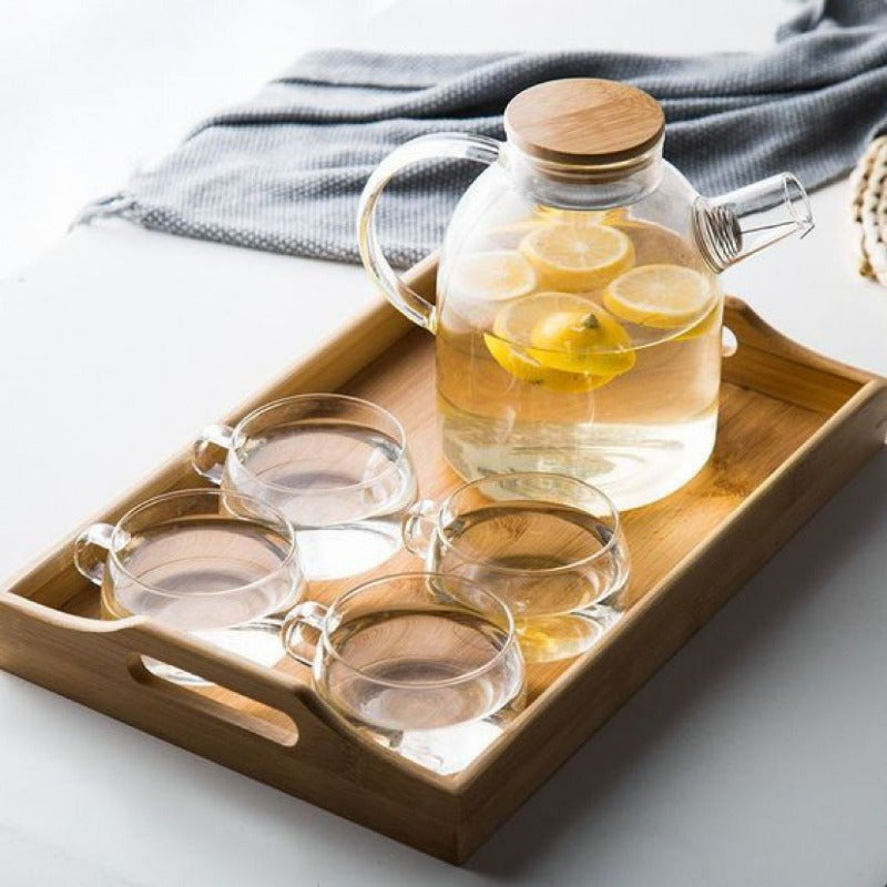 Norvo | Skandinavisk Glass Teapot Set