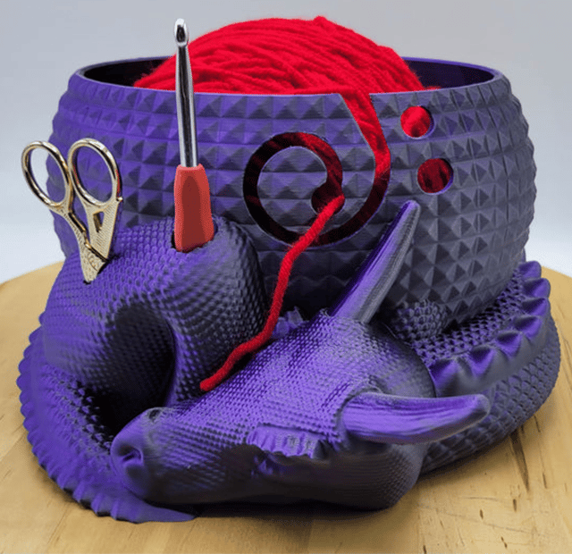 Norvo | Stor Fantasi Drage og Egg Fantasi Bolle Strikking eller Hekling Bolle