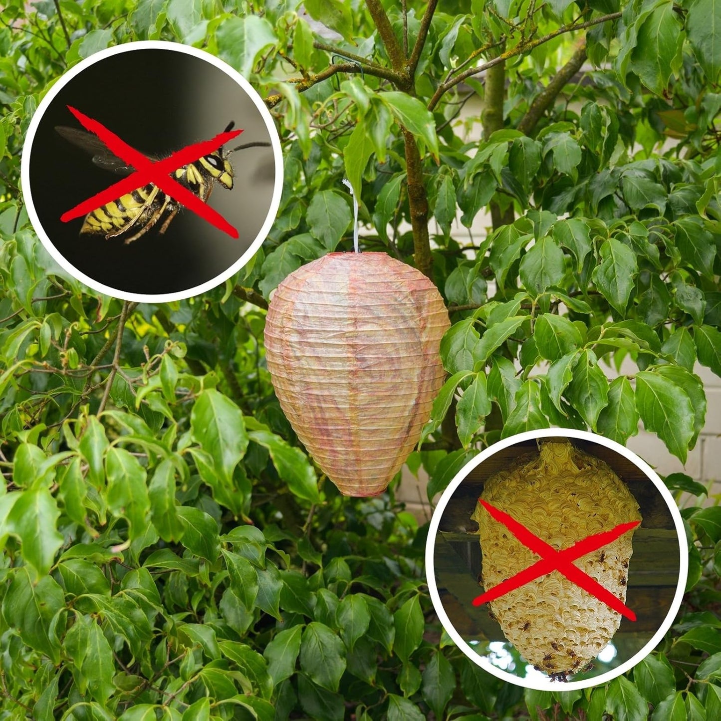 Norvo | Vespebol Vernelys – Hengende Beskyttelsesnett Mot Veps og Insekter