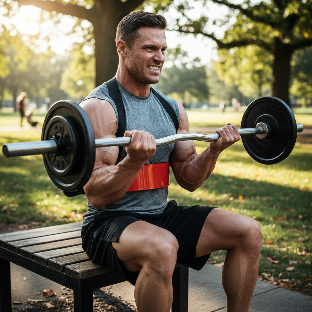 Norvo | Aluminiumlegering Biceps Treningsbrett for Styrke og Muskelbygging