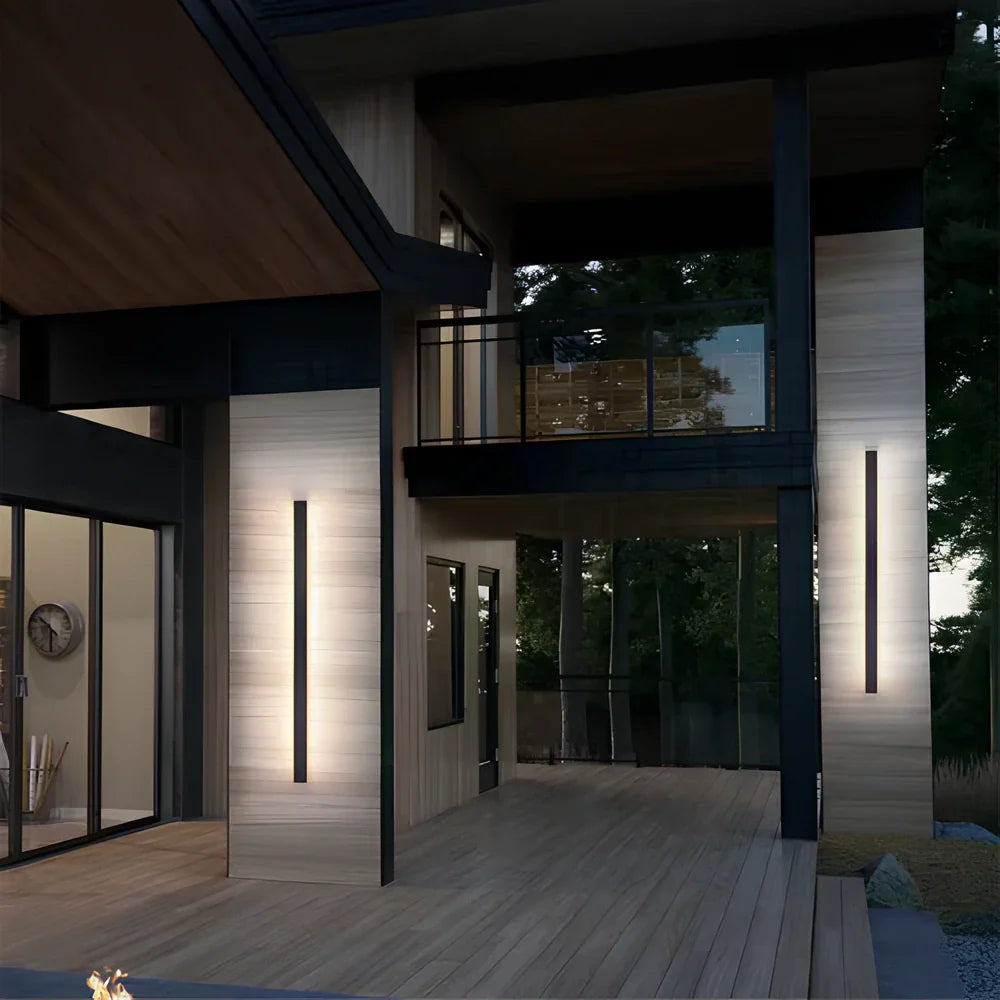 Norvo | Utendørs Vegglampe Aluminium Moderne LED Vegglampe