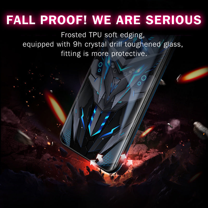 Norvo | Kule Mecha Apple Smart Flash Telefondeksel