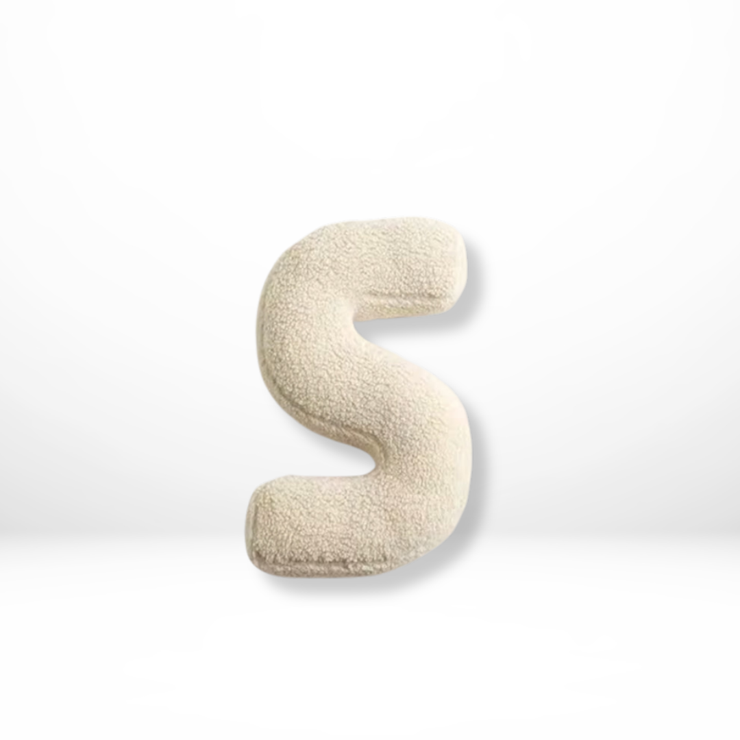 Norvo | Fløyels Alfabet Dekorativ Pute Med Bokstavene A Til Z