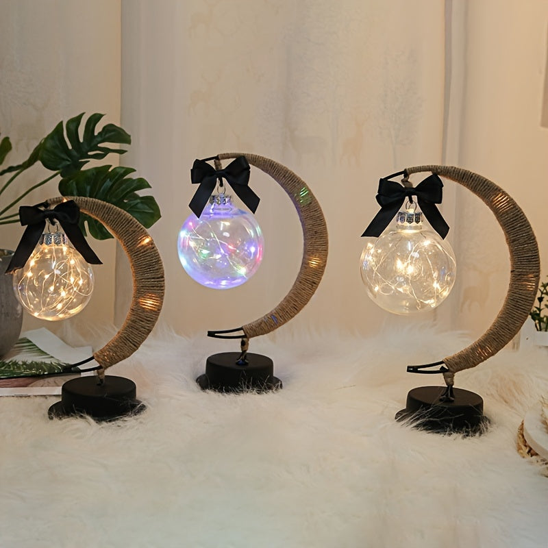 MoonGlow Lampe - Stilig Smijern LED Bordlampe Norvo