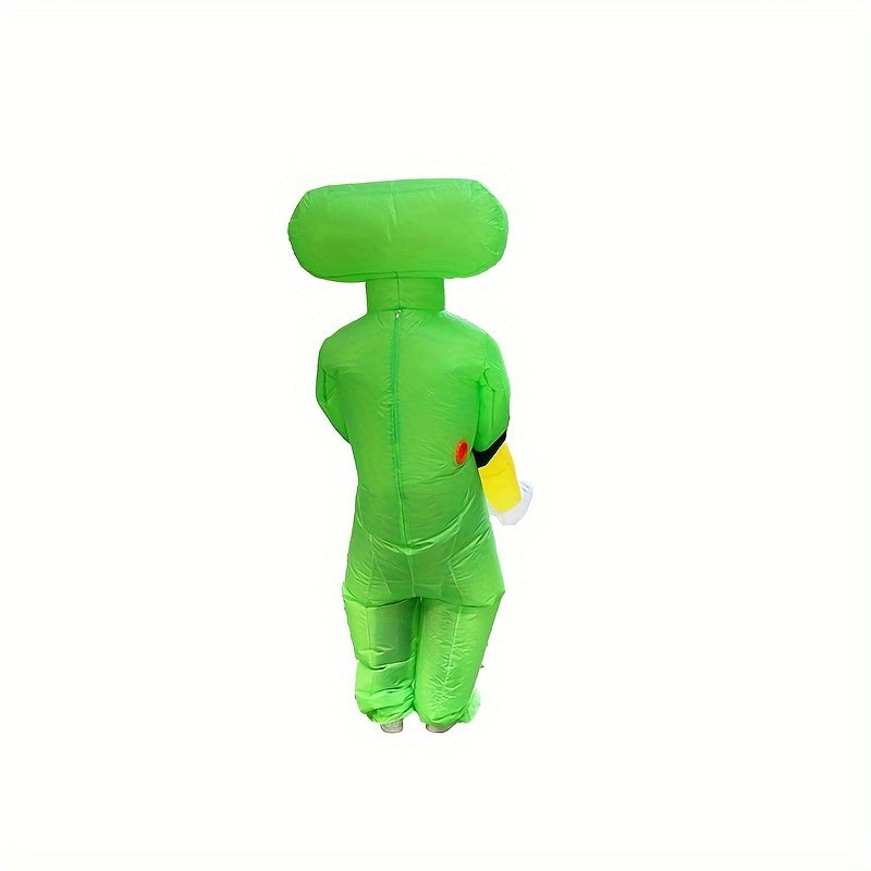 Norvo | Morsomt Inflatable Halloween Alien Kostyme for Menn | Ride On Stil