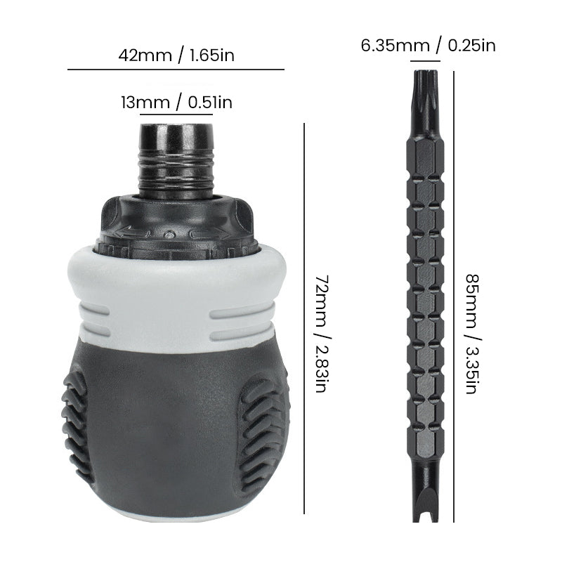 Norvo | 13 I 1 Mini Ratsjebrikett Skrutrekker Sett