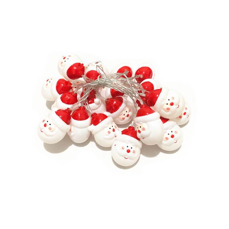 Norvo | Jule nisse lyslenker utepartys dekorasjon 10/20 batteri lyslenker