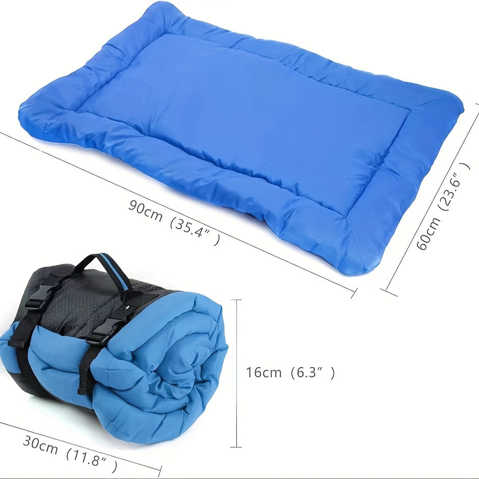 Norvo | Folding Dog Mat TrekTail DryPad | Vanntett & Lettvektig | 90×60 cm | For Utendørs & Reiser