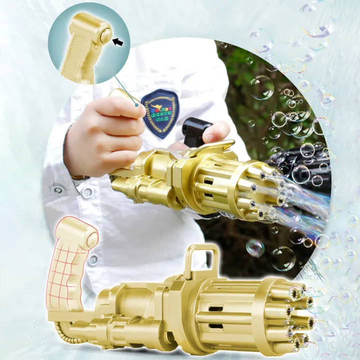 Norvo | BubbleStorm | Magisk Bølge Regn - Automatisk Bobleblåser