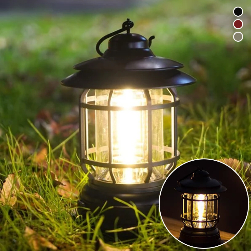 Norvo | Bærbar Retro Campinglampe