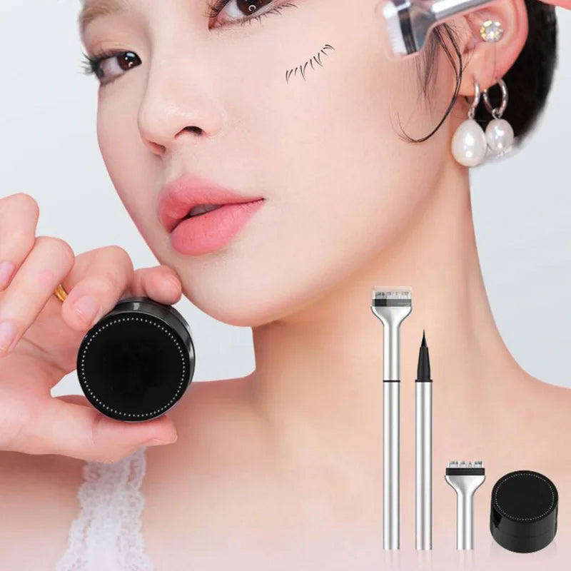 Norvo | 2-i-1 Eyeliner & Nedre Vippestempel Sett