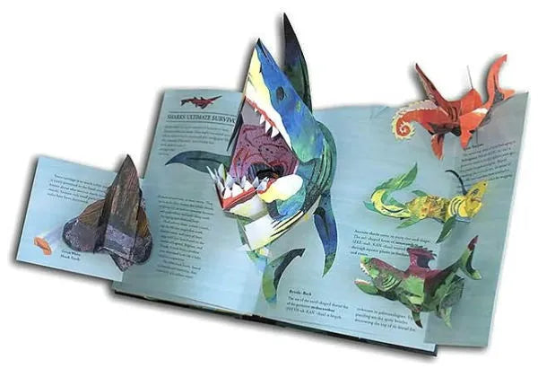 Norvo | DinoWorld 3D Pop-Up Bok | Forhistoriske Dinosaurer & Havmonstre | Innbundet