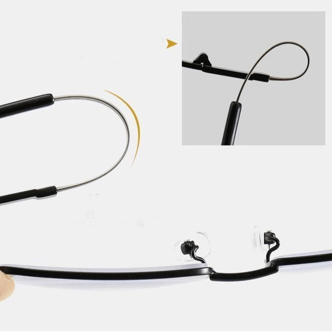 Norvo | Titanium Progressive Distance og Nær Dual-Use Lesebriller