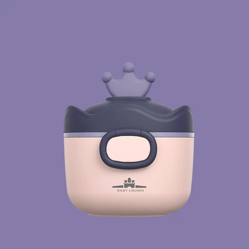 Norvo | Baby Melkepulver Container – Praktisk Oppbevaringsboks for Barnemat