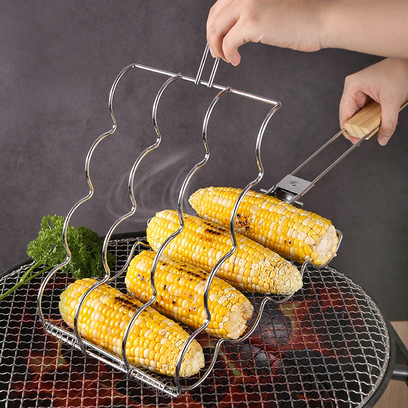 Norvo | Mais-grillkurv laget av rustfritt stål