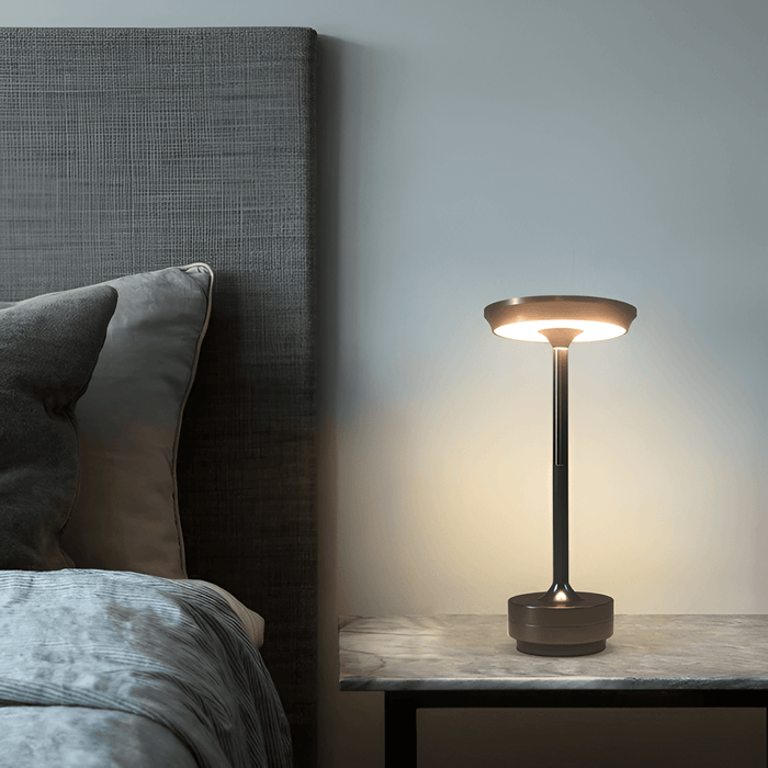 Norvo | Trådløs | Oppladbar Berøringskontroll LED Bordlampe for Elegant Ambient Lys