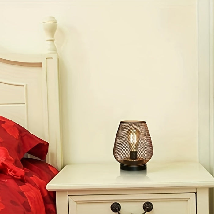 Norvo | AuroraMesh Bordlampe Sett – Industriell Stil med Varm Ambient Belysning