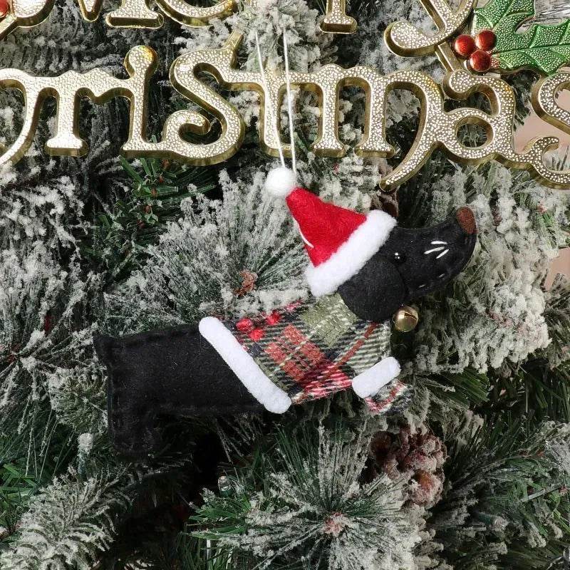 Norvo | Juledekorasjoner Klednings Pølsehund Liten Anheng