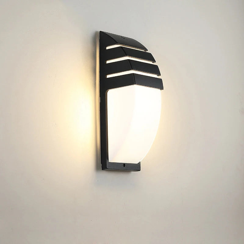Norvo | Led Utendørs Vegglampe Med Menneskelig Bevegelsessensor