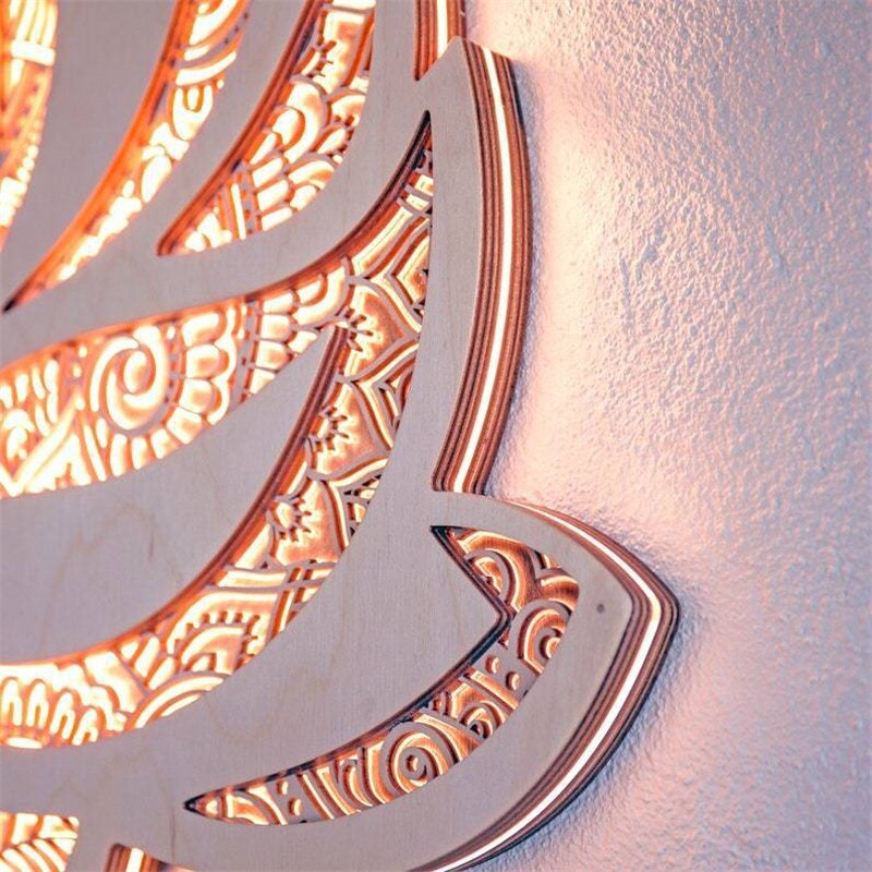 Norvo | Spirituell Lotus Vegglampe