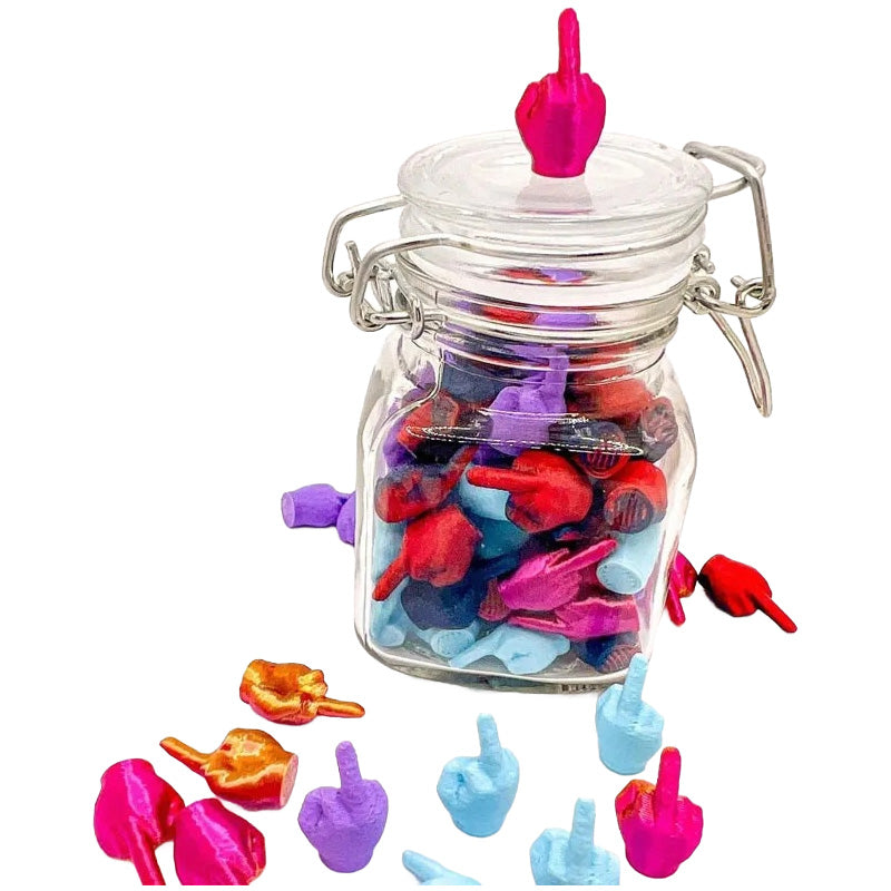 Norvo | Glass med Midtfingre