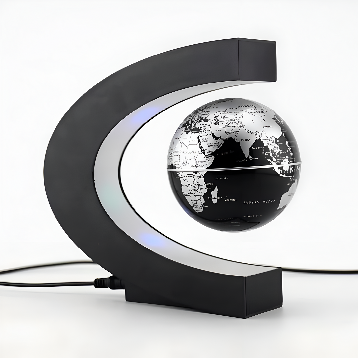 Norvo | Armstrong | Magnetisk Levitasjon Flytende Globe Lampe med LED Verdenskart