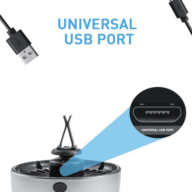 Norvo | Bil Air Outlet USB Vifte