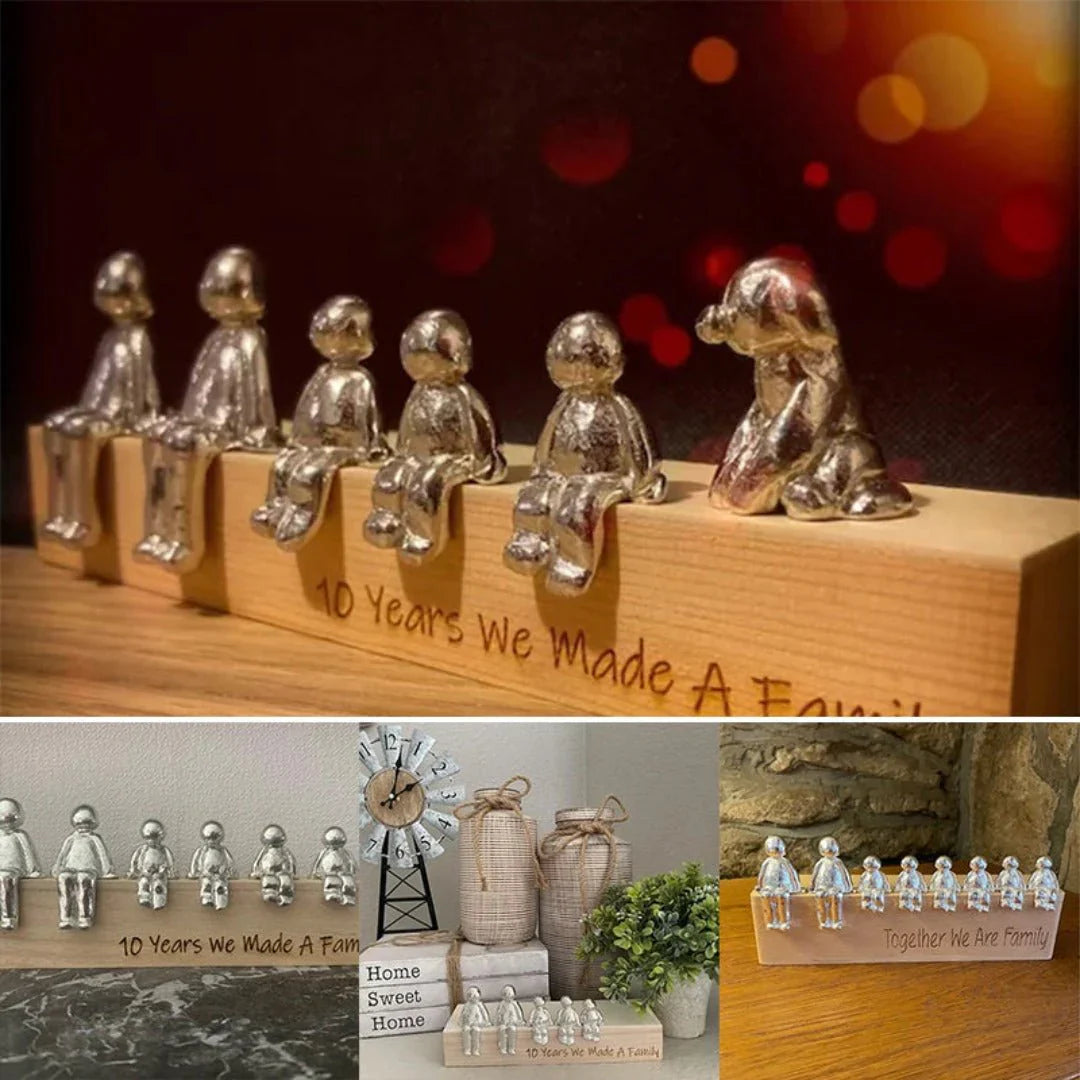 Norvo | Tidless Familie Skulptur