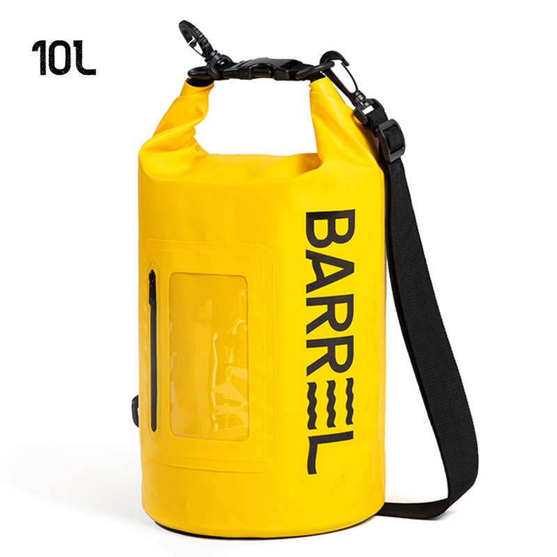 Norvo | Vanntett Lett Tørt Bag (2L/4L/10L), for Reised, Svømming, Båtferd, kajakkpadling, Camping & Strand