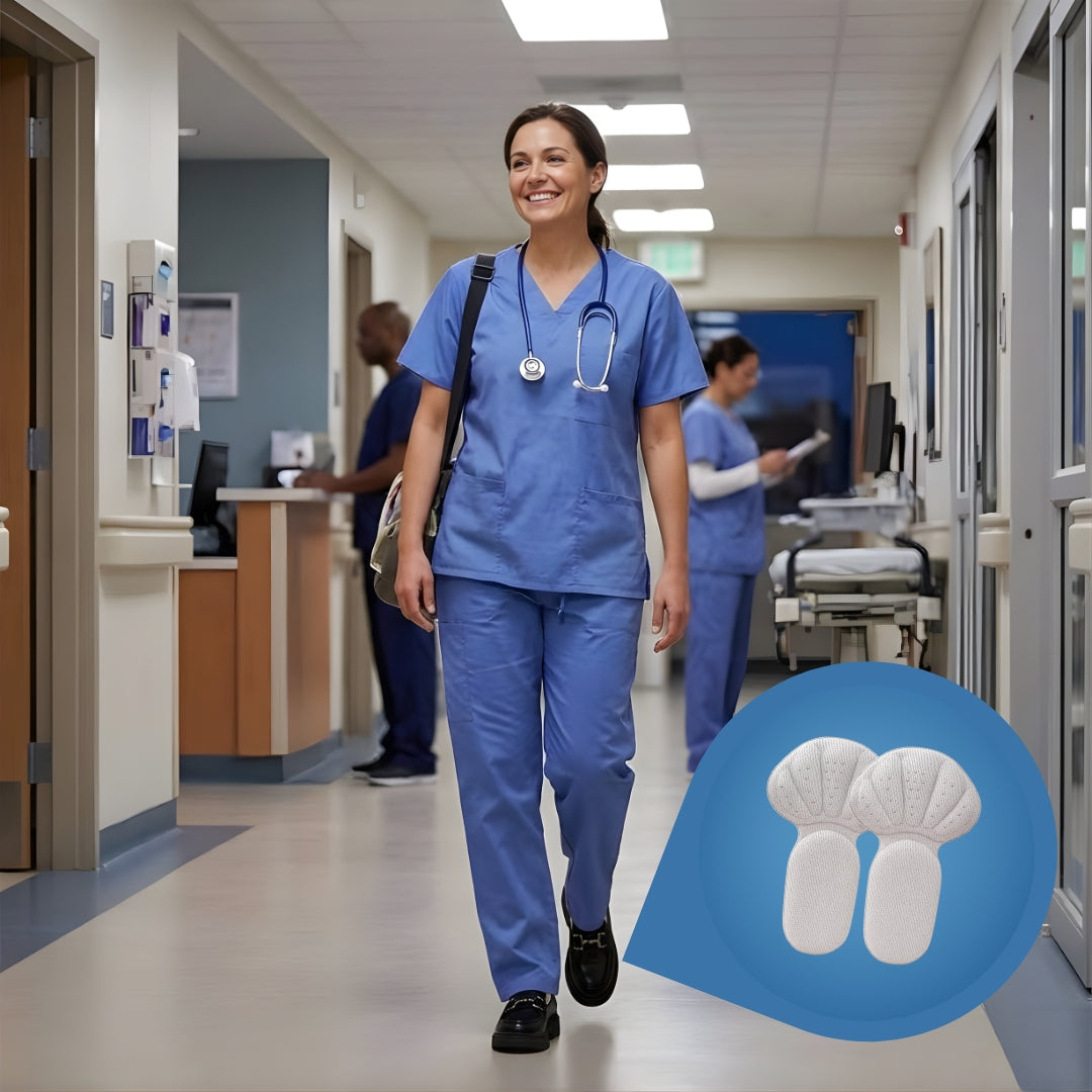 Forhindre hæl glidning – Myk støtdempende polstring – Hele dagen komfort for hverdagsko Norvo