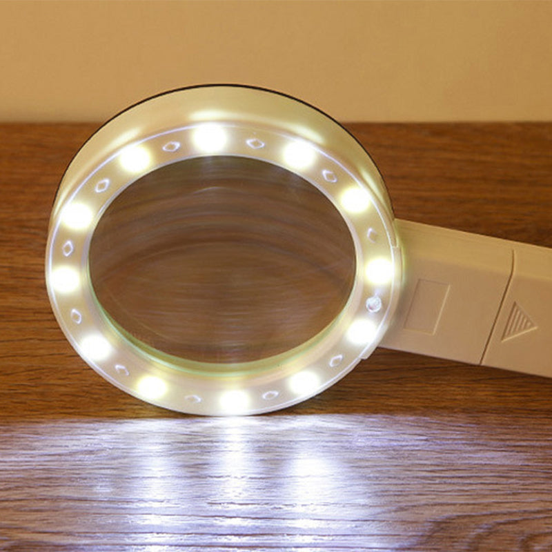 Norvo | 30x optisk forstørrelsesglass med LED lys