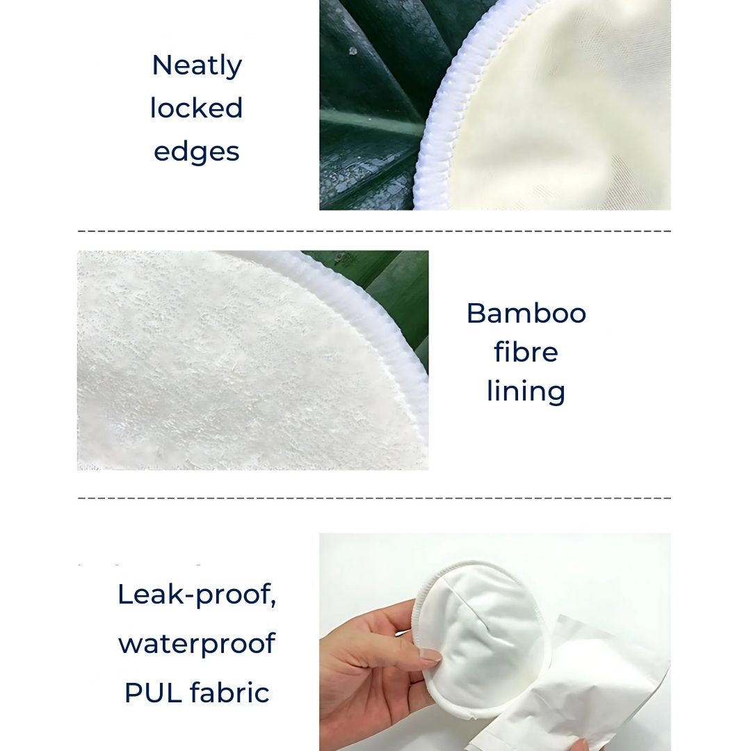 Lekkasje-sikker – Komfortabel å ha på – Bambus myk – Ammende mødre Norvo