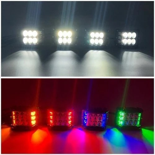 LED strobelys med tre sider for bil | Norvo
