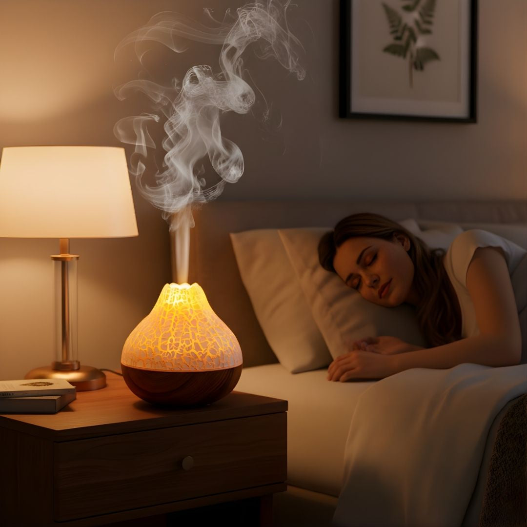 Quiet Ultra-Fine Mist – 300 ml Vann Tank – Lindrer Tørr Hud – Forbedrer Søvnkvalitet Norvo