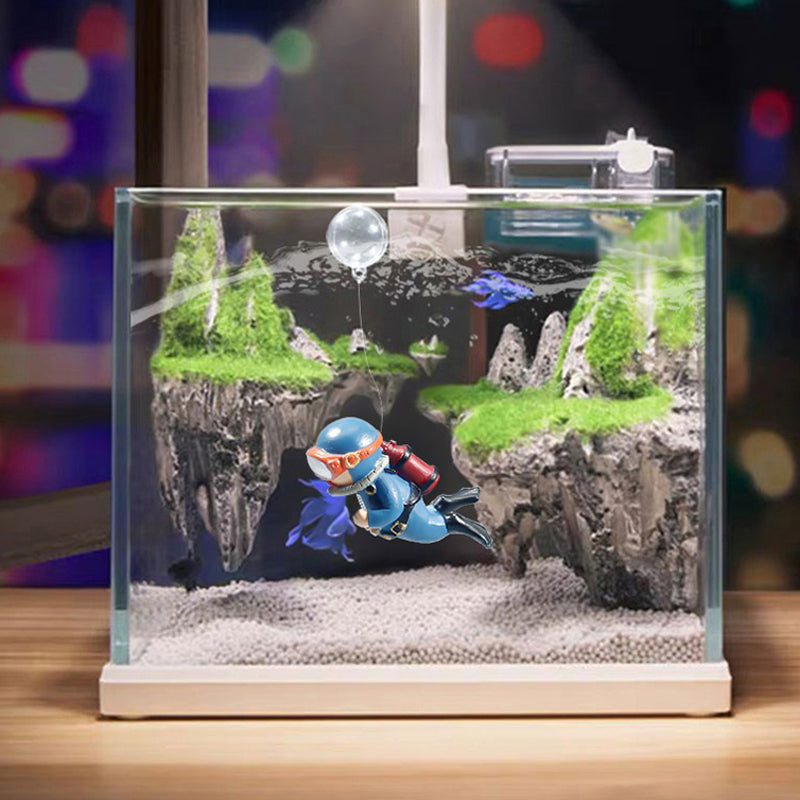 Norvo | Kjære Diver Akvarium Fisk Tank Dekorasjoner