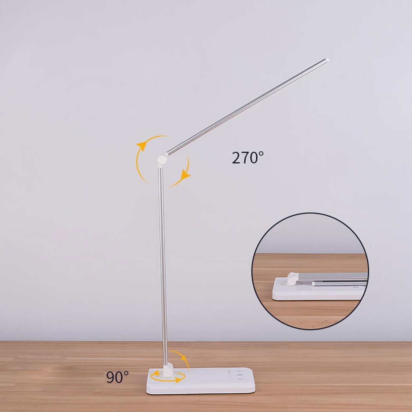 Norvo | Nordisk Kreativ Foldbar Berøringsdimbar LED Skrivebordslampe