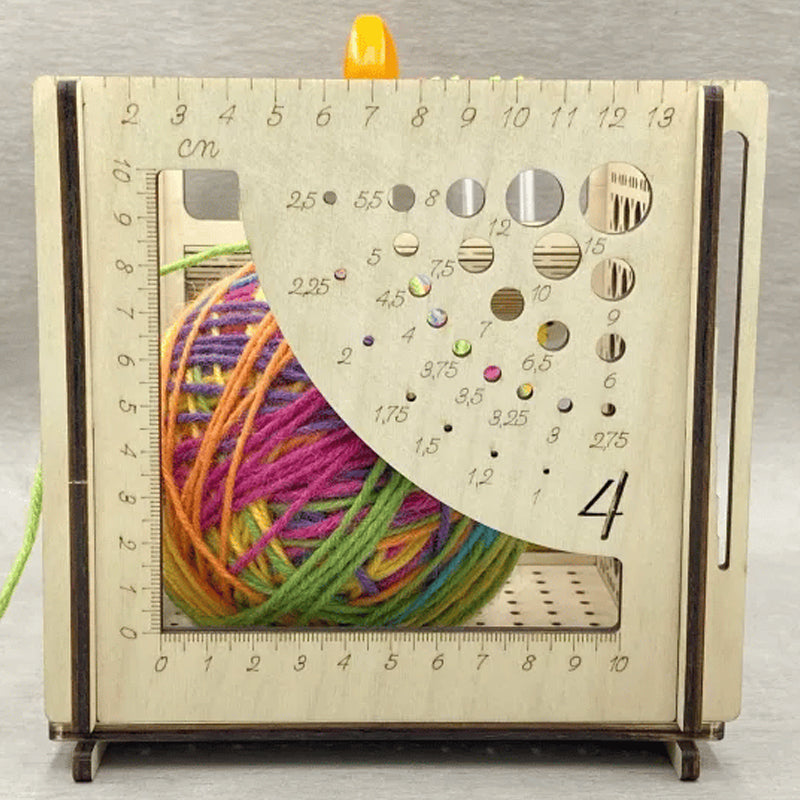 Norvo | Alt-i-ett Tre Garnbolle - Multifunksjonelt Strikkverktøy