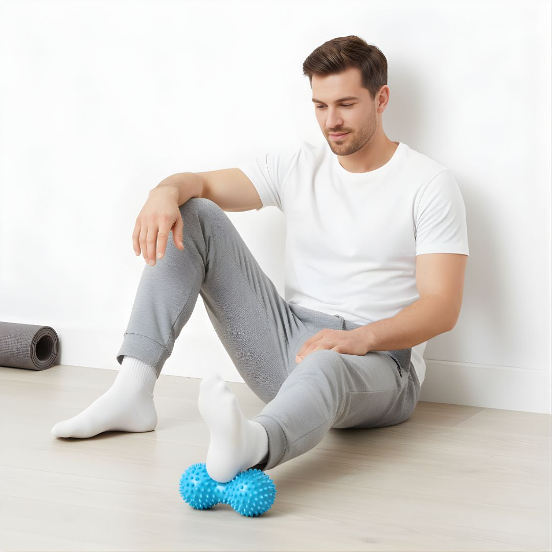 Dypvevsmuskel-lindring – Fast piggete dual-ball design – Raskere restitusjon for aktiv livsstil Norvo