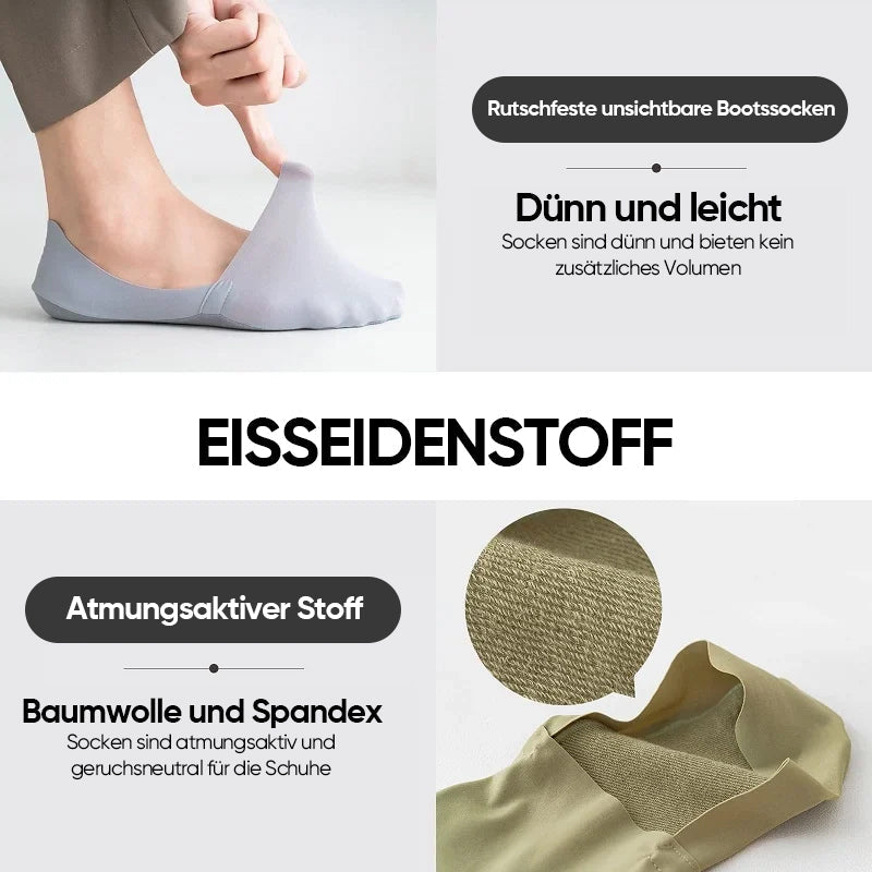 Norvo | Non-slip usynlig støvlesokker