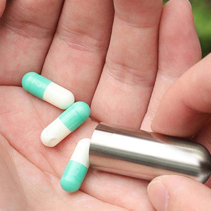 Norvo | Bærbar Medisinboks laget av Rustfritt Stål