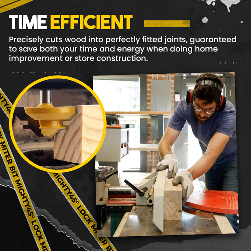 Norvo | Router Bit 45-graders limfuge låsemiter