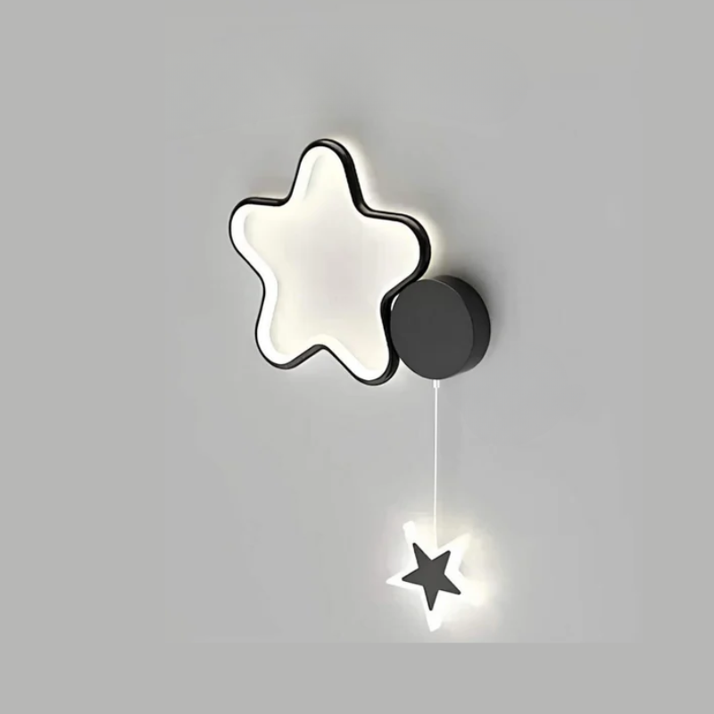 Norvo | DreamLight | Magisk Vegglampe med Skyer, Stjerner og Måne