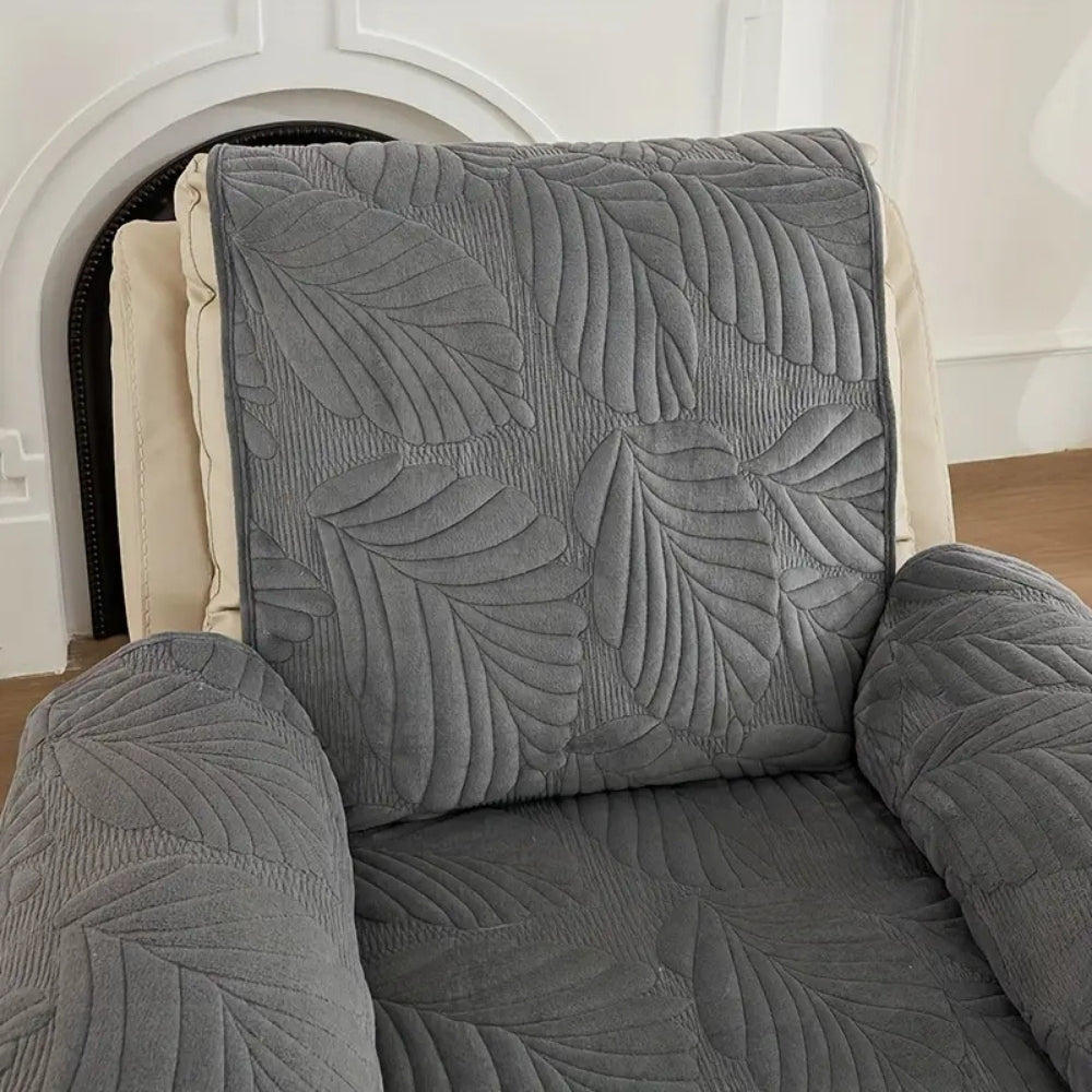 Norvo | Verdant Leaf Pattern Recliner Cover