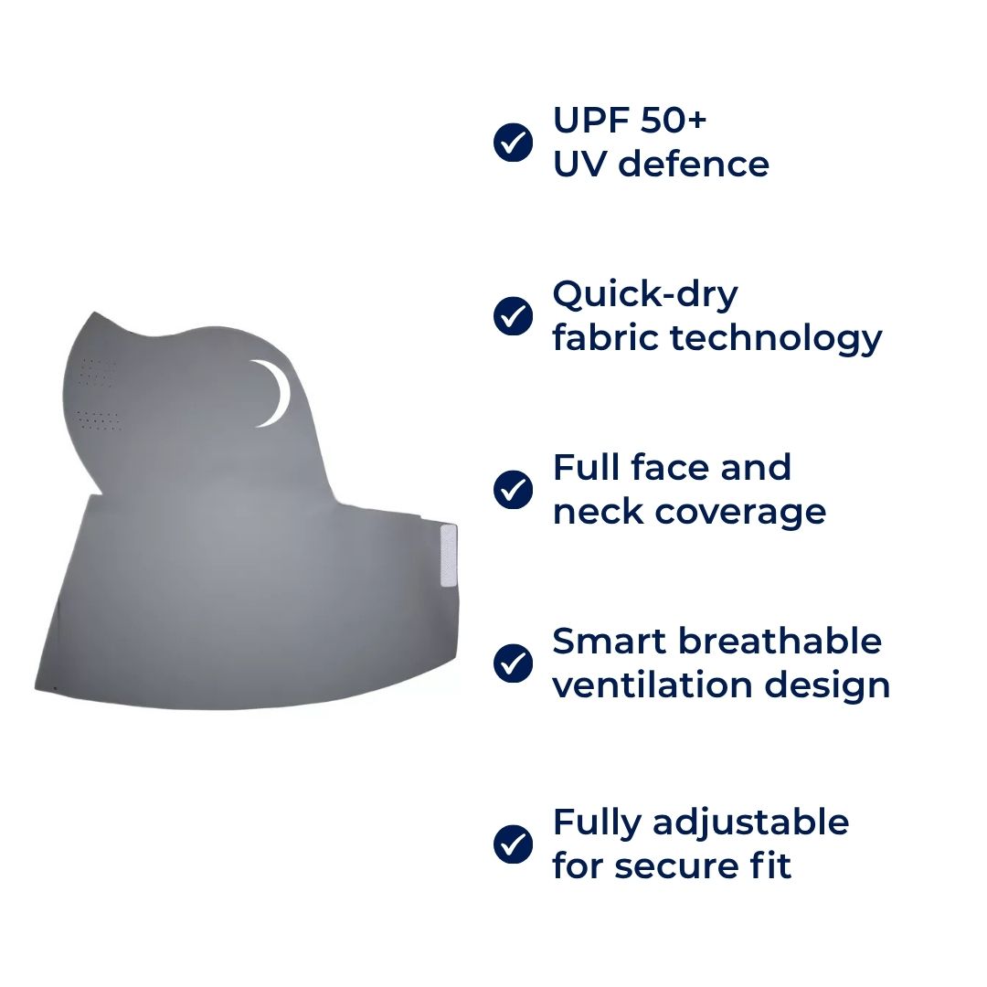 Kjøling og pustende – Fukttransporterende stoff – Utendørs bruk – Forhindrer solbrenthet og hudskader Norvo